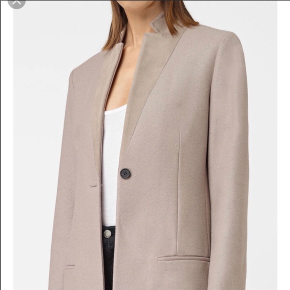 AllSaints Leni Coat size 4 - Picture 2 of 12